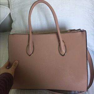H & M pink bag
